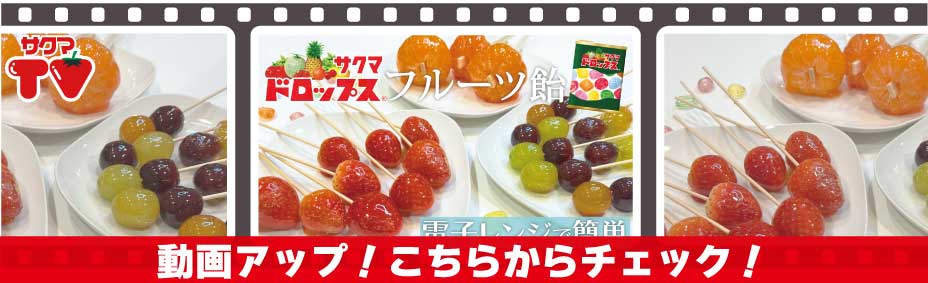 サクマドロップス フルーツ飴